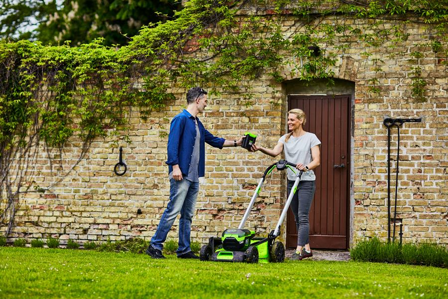 accugereedschap voor in de tuin van Globe Technologies, Greenworks